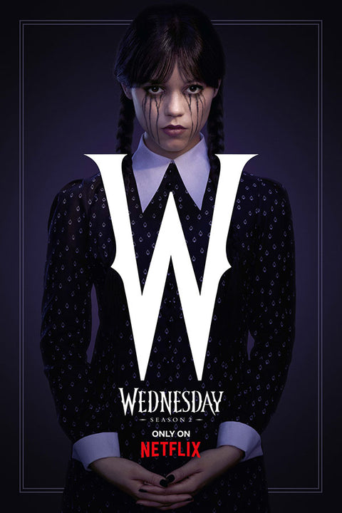 Poster Wandinha - Wednesday - Séries