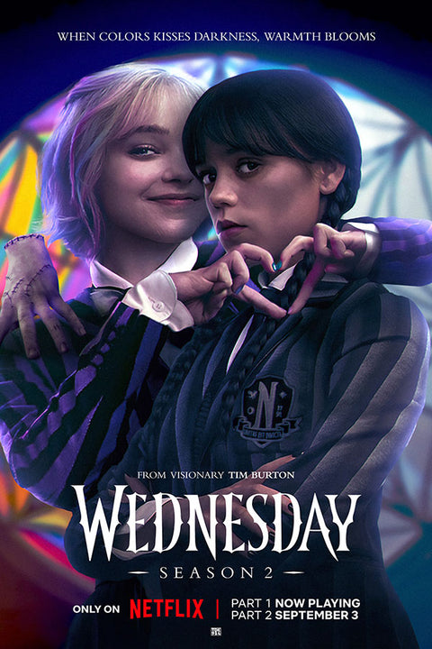 Poster Wandinha - Wednesday - Temporada 2 - Séries