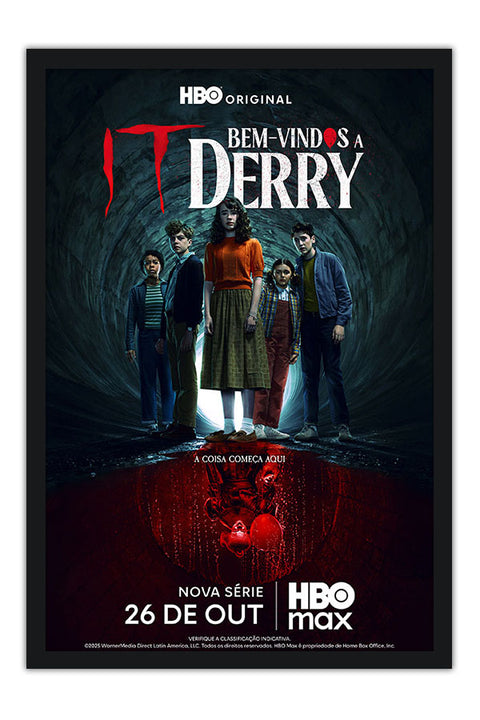 Poster It: Welcome to Derry - Bem-Vindos a Derry - Terror - Séries