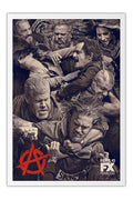 Poster Soa Sons Of Anarchy Filhos Anarquia - Séries