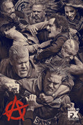 Poster Soa Sons Of Anarchy Filhos Anarquia - Séries