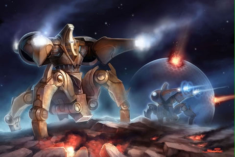 Poster Starcraft II - Games