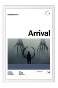 Poster Arrival - A Chegada - Estilo Fotografia Vintage - Filmes