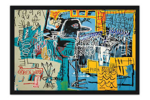 Poster  Bird on Money - Jean-Michel Basquiat - Obras de Arte