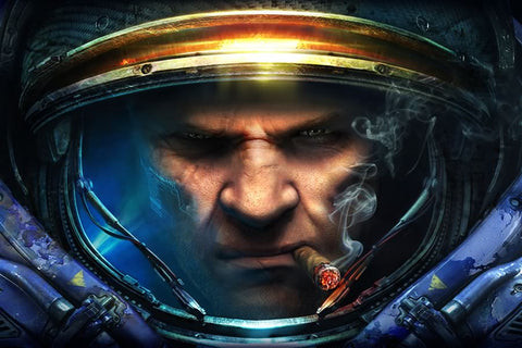 Poster Starcraft II - Games