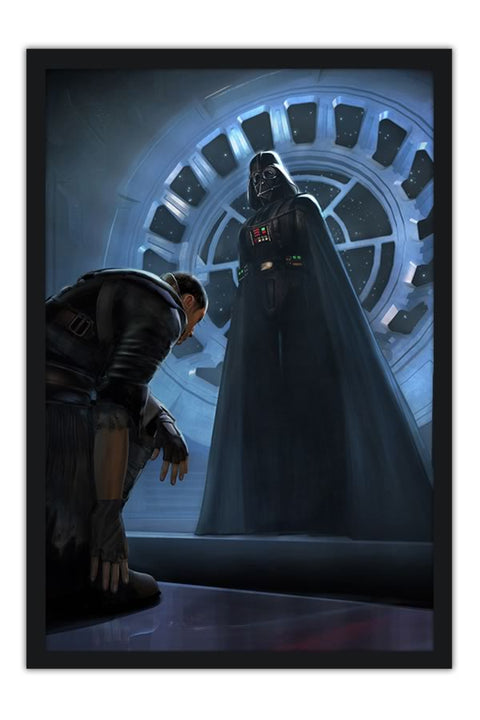 Poster Star Wars - Galen Marek e Darth Vader - Games