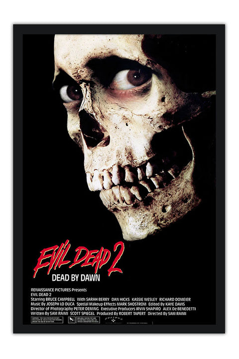Poster Evil Dead 2 - Uma Noite Alucinante 2 - Terror - Filmes