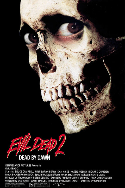 Poster Evil Dead 2 - Uma Noite Alucinante 2 - Terror - Filmes