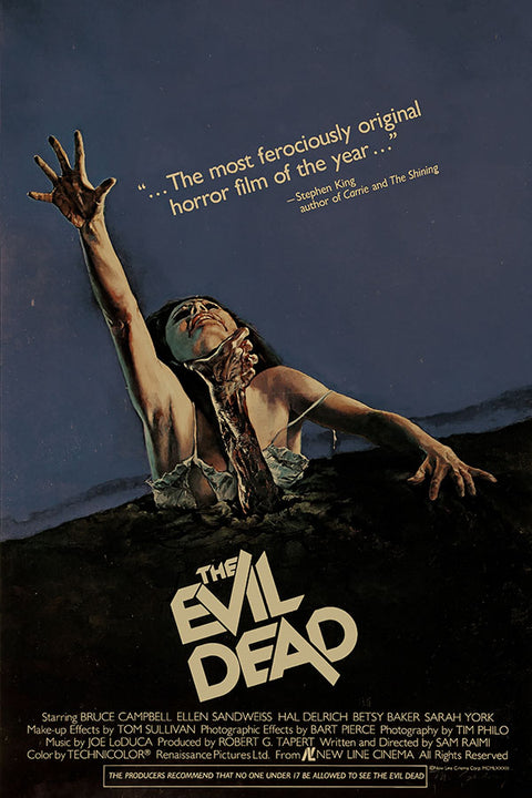 Poster Evil Dead - A Morte do Demônio - Terror - Filmes