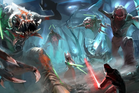 Poster Star Wars - The Force Unleashed - Conceitual - Games