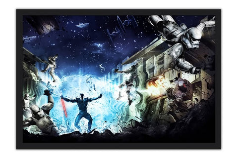 Poster Star Wars - The Force Unleashed - Conceitual - Games