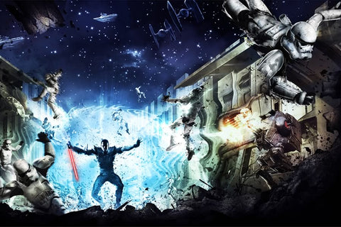 Poster Star Wars - The Force Unleashed - Conceitual - Games