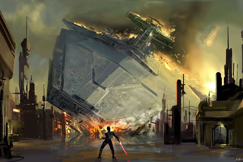 Poster Star Wars - The Force Unleashed - Conceitual - Games