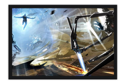 Poster Star Wars - The Force Unleashed - Conceitual - Games