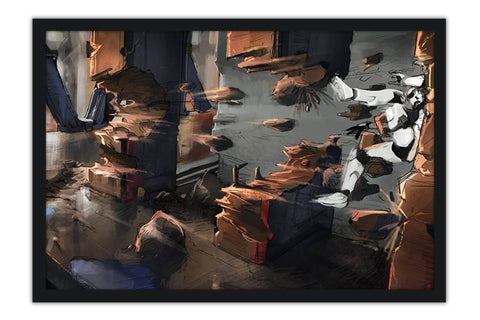Poster Star Wars - Conceitual - Games