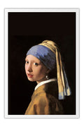 Poster Moça com Brinco de Pérola - Johannes Vermeer - Obras de Arte