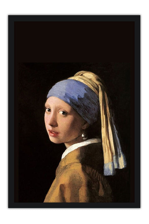 Poster Moça com Brinco de Pérola - Johannes Vermeer - Obras de Arte