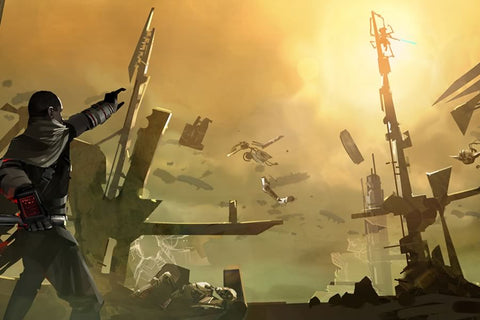 Poster Star Wars - Conceitual - Games