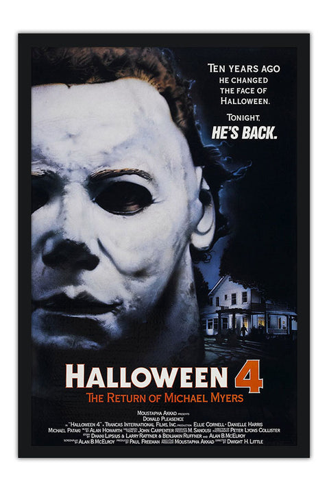 Poster Halloween 4: O Retorno de Michael Myers - Terror - Filmes