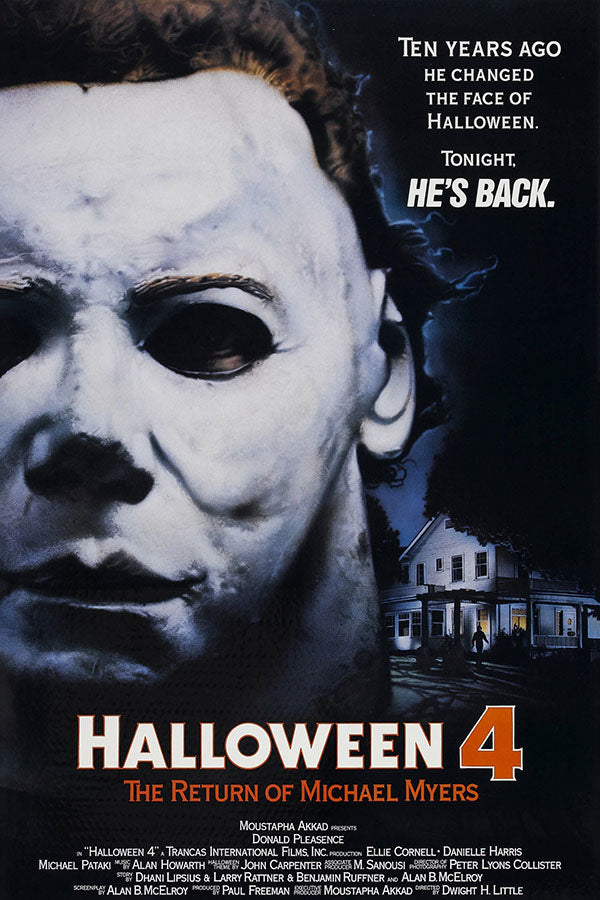 Poster Halloween 4: O Retorno de Michael Myers - Terror - Filmes
