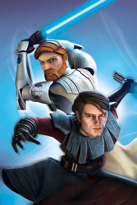 Poster Star Wars - The Clone Wars - Games