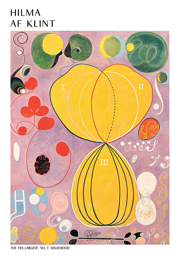 Poster Hilma af Klint - Obras de Arte