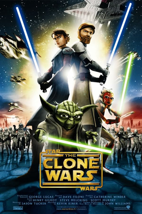 Poster Star Wars - The Clone Wars - Games