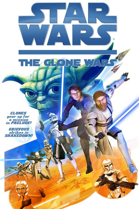 Poster Star Wars - The Clone Wars - Games