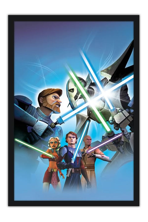 Poster Star Wars - The Clone Wars - Games