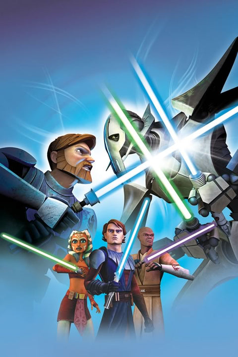 Poster Star Wars - The Clone Wars - Games