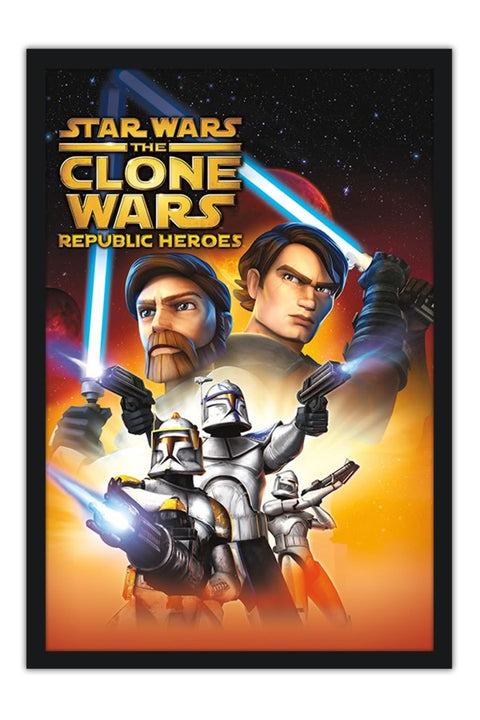 Poster Star Wars - The Clone Wars - Games