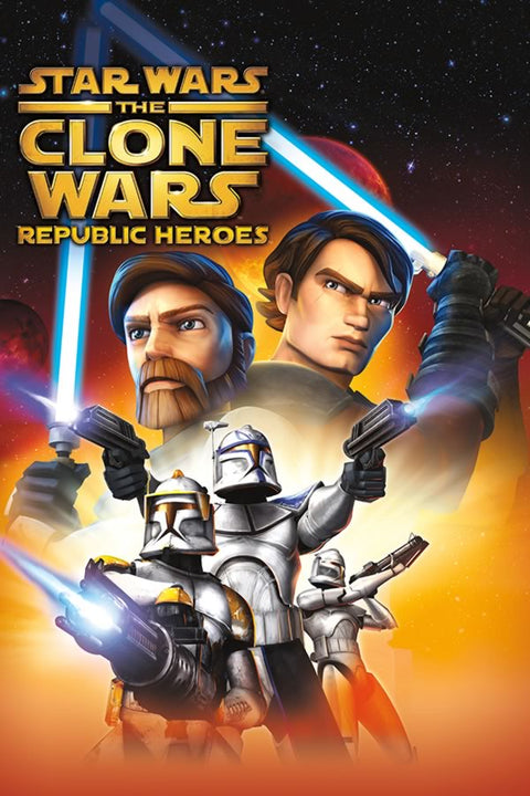 Poster Star Wars - The Clone Wars - Games
