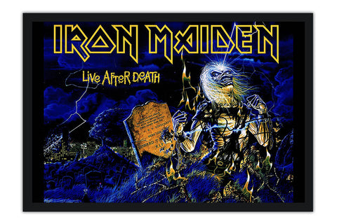 Poster Iron Maiden - Live After Death - Bandas de Rock