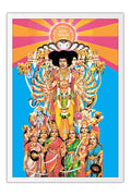 Poster Jimi Hendrix - Bandas de Rock