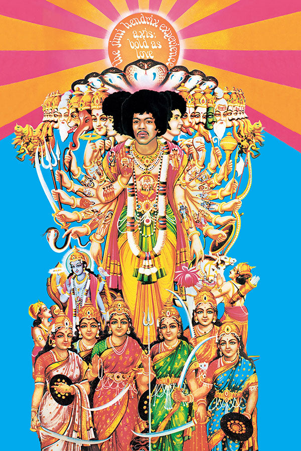 Poster Jimi Hendrix - Bandas de Rock