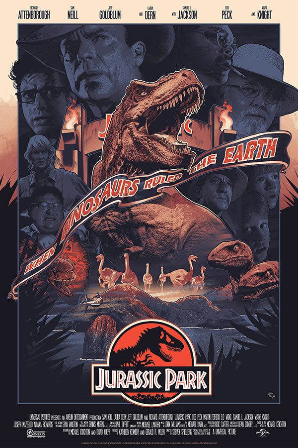 Poster Jurassic Park - Filmes