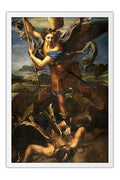 Poster Le Grand Saint Michel - Raffaello Sanzio - Obras de Arte