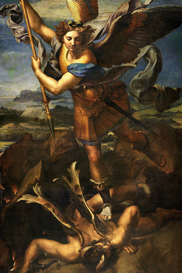 Poster Le Grand Saint Michel - Raffaello Sanzio - Obras de Arte