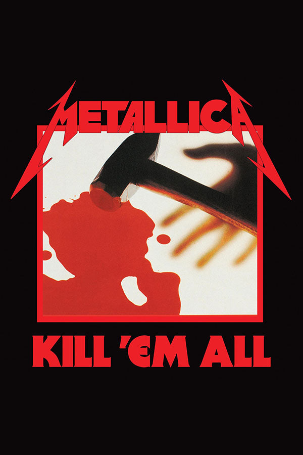 Poster Metallica - Kill ’Em All - Bandas de Rock