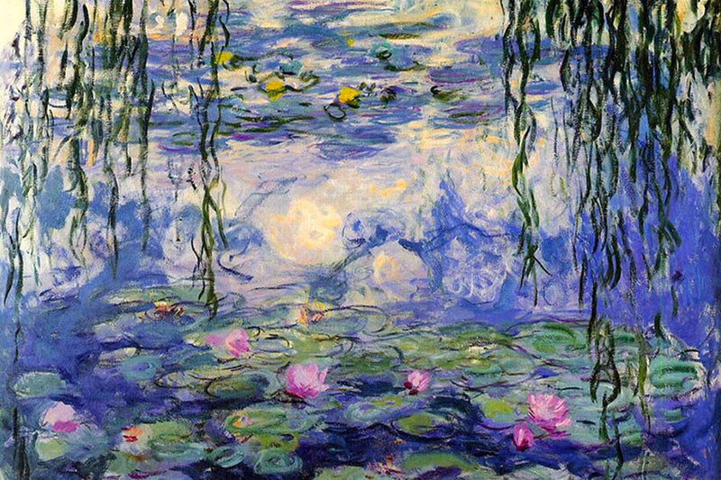Poster Nenúfares - Claude Monet - Obras de Arte