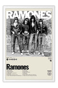 Poster Ramones - Fotografia Vintage - Bandas de Rock