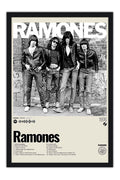 Poster Ramones - Fotografia Vintage - Bandas de Rock