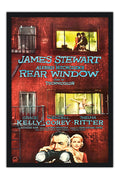Poster Rear Window - Janela Indiscreta - Vintage - Filmes