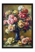 Poster Rosas em um Vaso - Pierre-Auguste Renoir - Obras de Arte