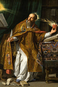 Poster Santo Agostinho - Santos Católicos - Religiosos