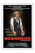 Poster Scanners - Sua Mente Pode Destruir - Terror Vintage - Filmes