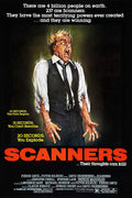 Poster Scanners - Sua Mente Pode Destruir - Terror Vintage - Filmes
