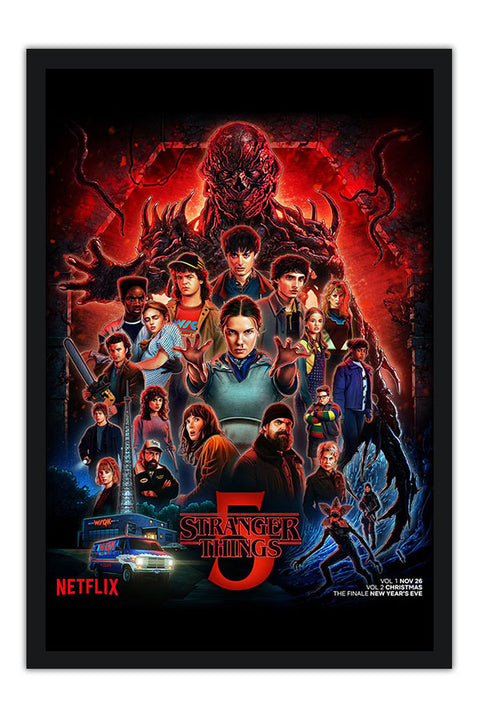 Poster Stranger Things 5 - Séries