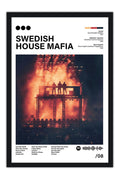 Poster Swedish House Mafia - Estilo Fotografia Vintage - Música