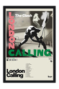 Poster The Clash - London Calling - Estilo Fotografia Vintage - Bandas de Rock